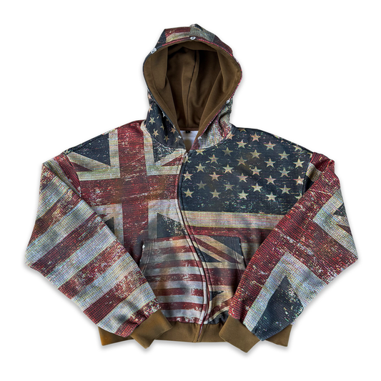 'AMERICAN SCUMBAG' Zip-UP
